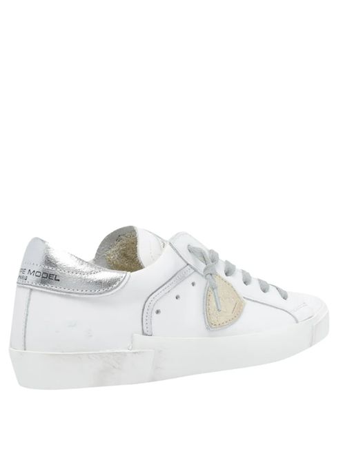 PRSX PHILIPPE MODEL | A013698VM04 VEAU METAL_BLANC ARG